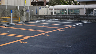 駐車場遠景